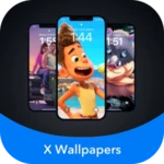 Logo of X Wallpapers android Application 